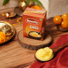 1kg, 500ml Pure Desi Ghee, Bilona Made, Hand-Churned Curd to Ghee ,Ayurvedic Boost for Immunity & Digestion