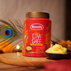 Bilona Cow Ghee 1L, Hand-Churned,  Curd to Ghee, From the Land of Lord Krishna