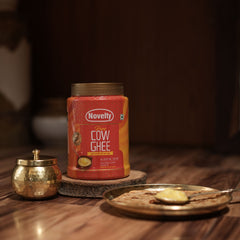 Binola Cow Ghee, Hygienically Churned , Curd to Ghee, Packed with Vitamins A, D, E & K, 500ml ,1L