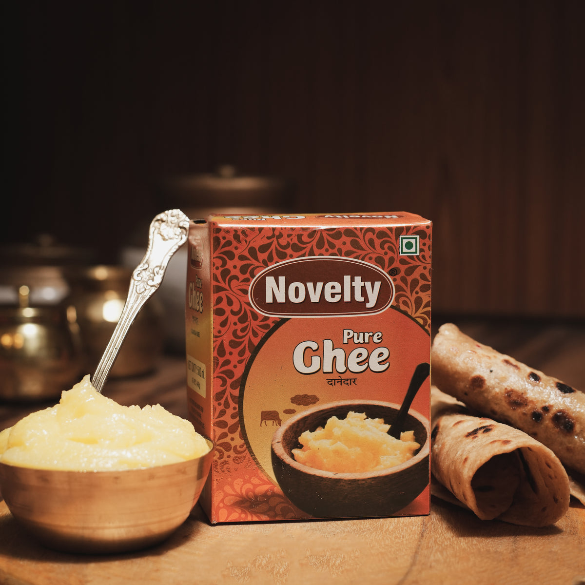 Desi Ghee 500ml, Hygienically Processed Ghee, Ayurvedic Boost for Immunity & Digestion