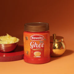 500ml Pure Buffalo Ghee, Bilona Made, Hand-Churned Curd to Ghee, Creamy & Deep Flavor
