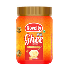 Novelty 250gm Desi Ghee Jar - 100% Pure & Natural | Pure Desi Ghee 250gm for Cooking and Health