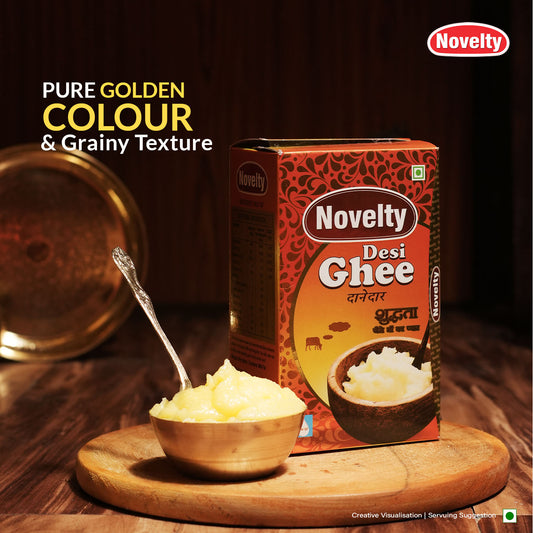 1kg, 500ml Pure Desi Ghee, Bilona Made, Hand-Churned Curd to Ghee ,Ayurvedic Boost for Immunity & Digestion