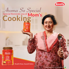 Bilona Cow Ghee 500ml , Hand-Churned, Curd to Ghee, From the Land of Lord Krishna